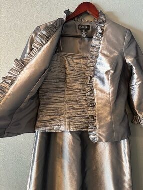 Cachet Elegant two-piece jacket and matching dress